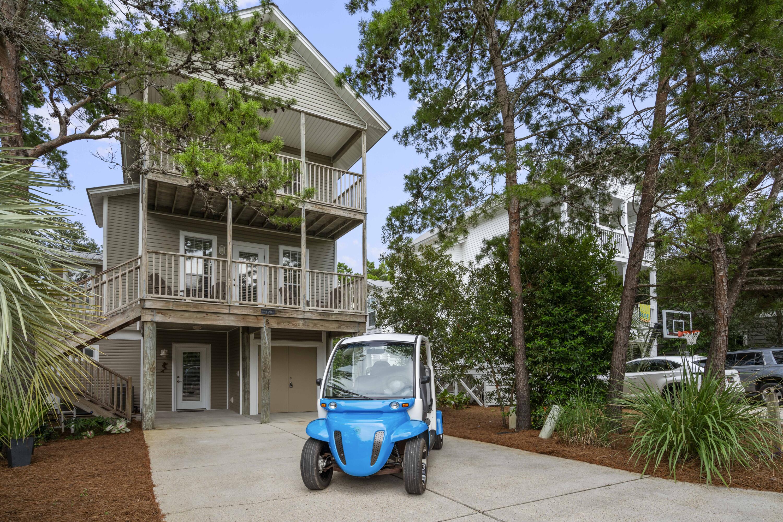 Charming 4 bed / 3 bath beach home with close proximity to public beach access in Blue Mountain Beach! Embrace the laid back beach lifestyle and shabby chic vibe that this home exudes! Within walking or biking distance to the nearby Blue Mountain Beach public beach access, as well as multiple unique one-off restaurants and shops in this renowned section of the west side of Scenic 30a! New HVAC units in 2021, new fridge and dishwasher added in 2022, and new water heater in 2019. Offered furnished and turnkey, along with GEM car in photos. This home could be a perfect primary, second home, or short term rental property. No HOA so no restrictions! Seller owns adjacent vacant lot also, which could be purchased as a separate option with the home. Schedule your showing today!