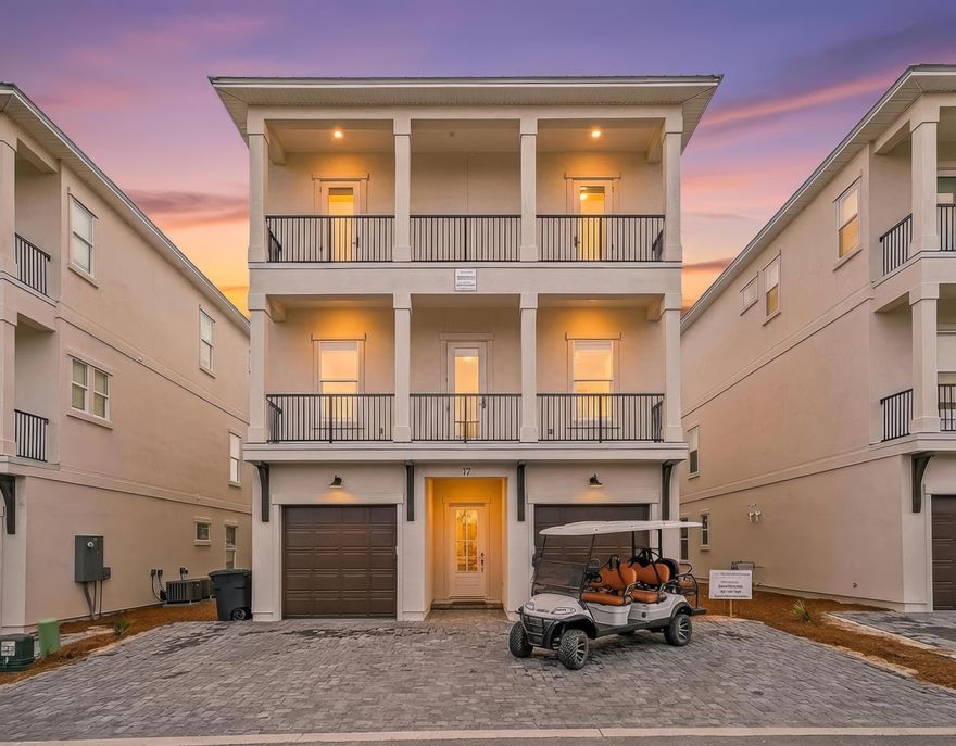 Blissful Breeze | The Estates at Hidden Palms | Miramar BeachAn exclusive opportunity within a private enclave of just seven homes, Blissful Breeze spans 4,100+ sq ft with 7 bedrooms and 7 baths, sleeping up to 21 guests. Produced $149,552 in 2025 gross rental revenue and offered fully furnished for immediate income.Designed for high-occupancy comfort with an expansive kitchen, open gathering space, and private heated pool. Includes a 6-passenger golf cart, driveway parking plus two one-car garages, and X flood zone positioning. Just minutes to beach access near Pompano Joe's.Showings by appointment only.