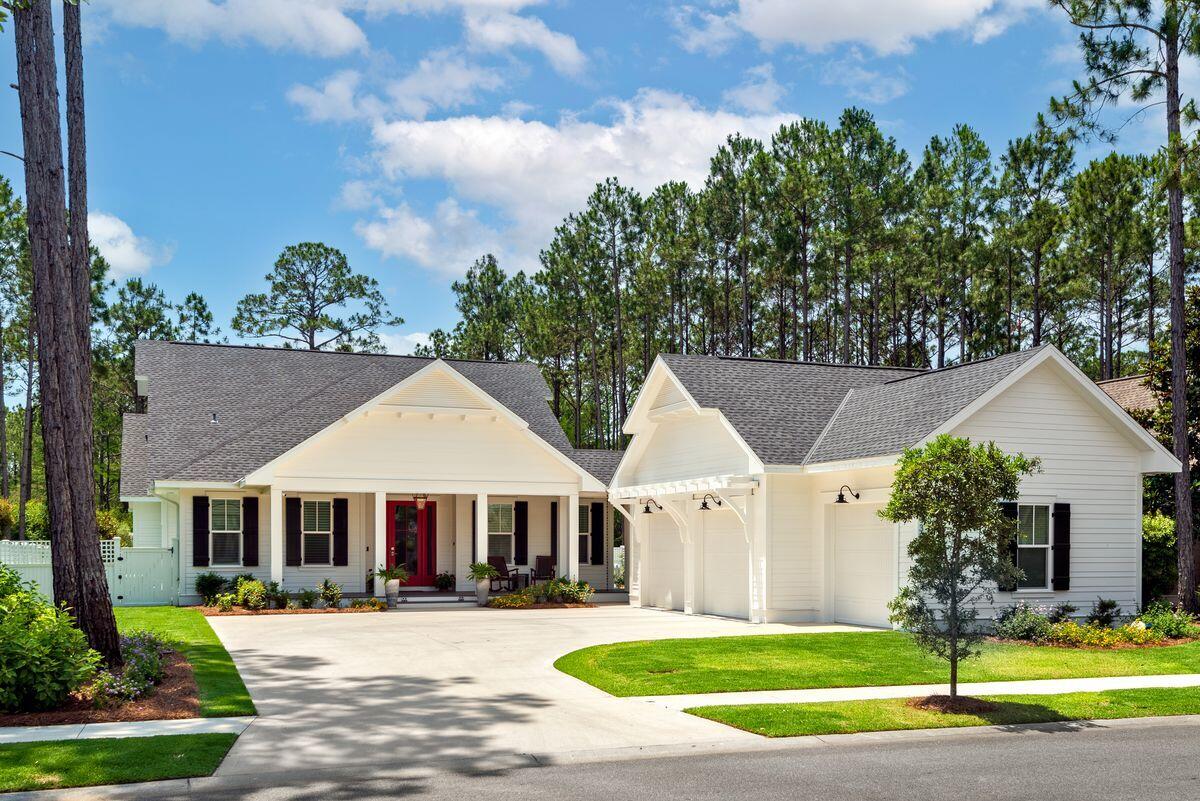 Welcome to 359 Cannonball Lane in Phase 1 of Watersound Origins! This exceptional home boasts an array of features and amenities that truly set it apart. With 5 bedrooms, 4.5 bathrooms, and 3,220 square feet of living space all on one level, this home designed by the developer of The Pearl Hotel and built by Huff Homes offers a unique floor plan that is one of a kind in Origins.Situated on a generous .352-acre lot backing up to a preserve, this property offers privacyand tranquility. The expansive driveway can accommodate up to 6 cars, in addition to the 3-car garage featuring custom skid-proof epoxy flooring. The location is ideal, with just one street separating you from the Golf Course and Origins Community Center.