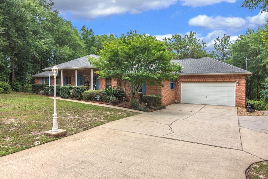 Welcome to this large, 3779 square foot home! This property sits on 1.32 acres with a view of Grandview Pond! As you walk in this beautiful home, you are greeted with an open living room with an A-Frame ceiling and a brick fireplace. The kitchen has stainless steel appliances and plenty of counter space to cook homemade meals. With 4 bedrooms and an office/potential 5th bedroom, there is tons of space to grow into. The master bathroom includes a walk in shower and a double vanity. This property features a basement, two car garage, separate laundry room, and a Florida room! Just outside the Florida room, there is a large deck that leds to the gorgeous in-ground pool. This home features a high efficiency Geothermal HVAC!!! Come make this your home TODAY!