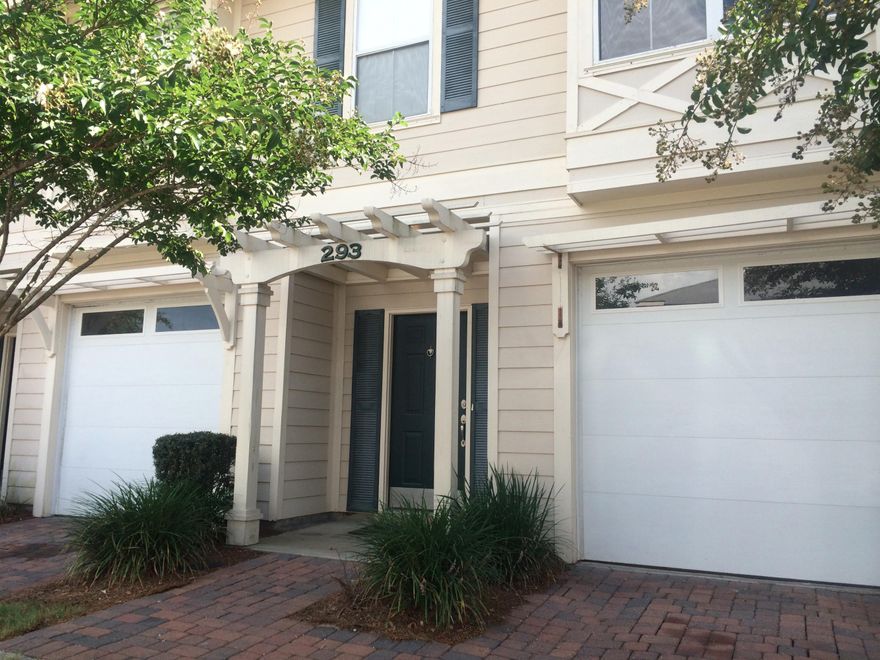 This is an upscale townhome at an amazing price and located in the heart of Destin! Perfect for permanent living, second home, or rental investment property. Kitchen has granite counters and stainless appliances. One car garage! Large master bedroom and bath and the two guest bedrooms share a bath. Large open great room with 1/2 bath on first level. Washer/dryer hook-ups on the bedroom level which is super convenient when time to do laundry.