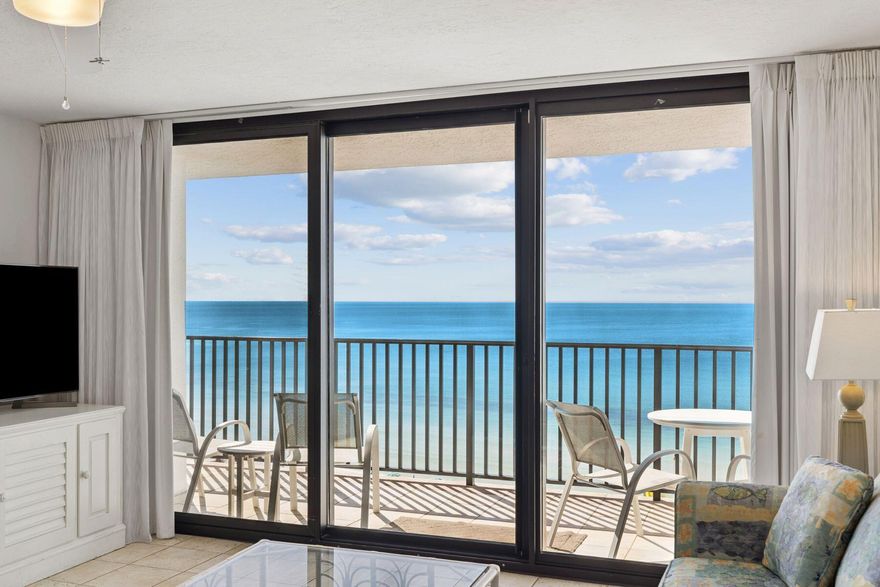 Experience exceptional coastal living in this Gulf-front 2-bedroom, 2-bath condo at One Seagrove Place, perfectly positioned along Scenic 30A in Seagrove Beach.This highly sought-after end unit on the east side of the seventh floor offers a rare combination of privacy, comfort, and breathtaking views. On the beachside balcony, enjoy total seclusion -- no other units look onto your space or into your condo, providing complete privacy. The front balcony offers a peaceful, shaded retreat with beautiful views to the north and east.The seventh-floor location strikes the perfect balance -- high enough to capture sweeping vistas of the sugar-white sands and emerald Gulf waters, yet low enough to feel intimately connected to the beach and its natural rhythm. Inside, the open-concept layout features a fully equipped kitchen, in-unit washer and dryer, and beautifully updated bathrooms. The guest bath includes a tub for soaking or bathing, tiled walls, and a handheld spray arm.

Residents and guests enjoy resort-style amenities, including a heated Gulf-front pool, fitness center, community charcoal grills, and a private dune walkover for direct beach access.

Perfectly situated in the heart of Seagrove Beach, you're steps from the Timpoochee Trail, offering easy bike access to Seaside, Alys Beach, and Rosemary Beach, and minutes from the area's coastal dune lakes, local dining, and charming boutiques.

Never before offered for sale and cherished by the owner for many years, this residence presents a rare opportunity to own a piece of 30A luxury, where panoramic views, thoughtful design, and unmatched privacy come together in perfect harmony.