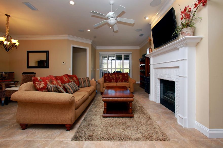 Dreaming of owning a beautiful home just steps to the beach in one of the most prestigious gated communities in the area? 121 Cayman Cove is an incredible 3-bedroom, 3-bath, one level home within Destiny West, which is located just off of Scenic Gulf Drive nestled between Crystal and Miramar Beach. This is a private gated community with luxurious amenities including a Clubhouse with full kitchen, lagoon pool & hot tub, fitness center, tennis courts, and beach access. This home offers a 2-car garage, paver entry, plantation shutters for a classic look, and spacious screened-in porch with grill. The interior features a fantastic open floor plan with raised ceilings (~12 ft.) and upscale finishes throughout. Exquisite craftsmanship shown with the custom thick crown molding & wood wainscoting.