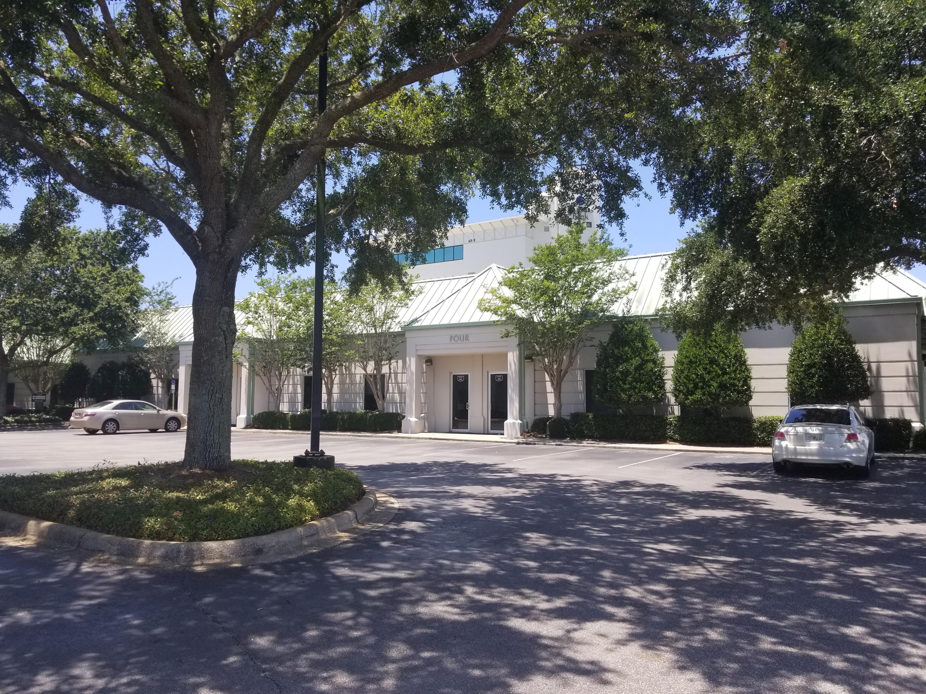 Fantastic office complex at the central location in Destin, FL that is in very close proximity to Mid-Bay Bridge, Crystal Beach, and Destin Commons Shopping Center. The complex is located right across from Lowe's, Rooms-to-Go, and Whole Foods. This 1,100 sqft unit has a large reception area, two individual offices, one conference room, a break room area, and one bathroom. The building is right off Hwy 98, has a dedicated marque sign, and plenty of parking. The lease rate includes utilities and CAM.