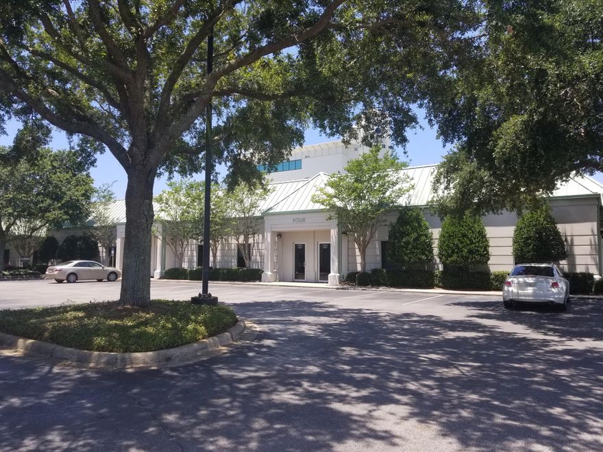 Fantastic office complex at the central location in Destin, FL that is in very close proximity to Mid-Bay Bridge, Crystal Beach, and Destin Commons Shopping Center. The complex is located right across from Lowe's, Rooms-to-Go, and Whole Foods. This 1,100 sqft unit has a large reception area, two individual offices, one conference room, a break room area, and one bathroom. The building is right off Hwy 98, has a dedicated marque sign, and plenty of parking. The lease rate includes utilities and CAM.