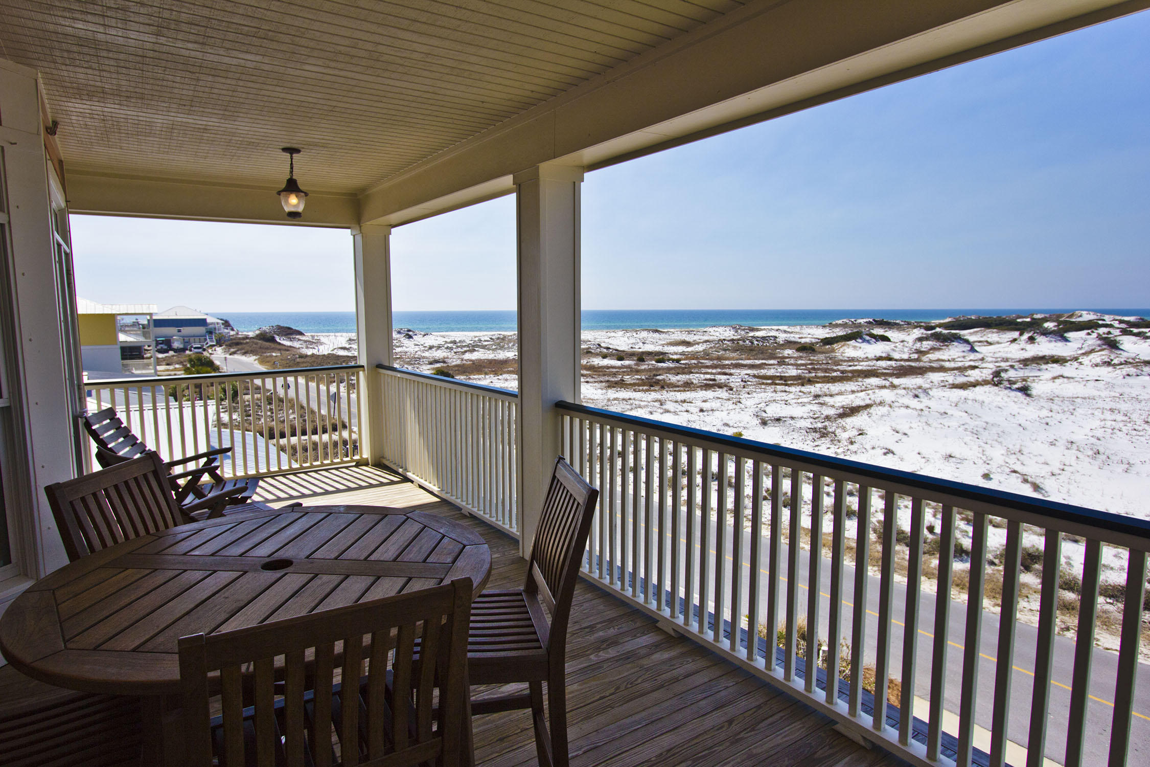 Grayton Orange, was designed for families in mind ... six bedrooms, seven baths, large pool, elevator and totally handicap accessible make this the ideal spot to relax for a lifetime.  This iconic beach retreat was photographed for the Sept 2008 issue of Southern Living and is the only property offered for sale on this quiet street in Grayton Beach! Grayton Orange has been the source of many family memories with repeat renters year-after-year. Watch the deer and foxes play in the dunes  when shadows get longer and each sunset is almost spiritual.  The dunes across the street are home to rare and federally protected species, you will never have a development across the street.  Walk to one of the 15 restaurants.  Watch this video: https://my.matterport.com/show/?m=UKPP1iZaVsL&brand=0&help=