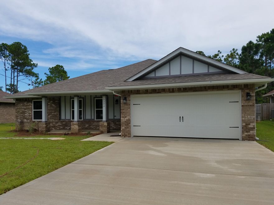 Welcome Home! This home is currently under construction and is projected to be complete by the middle of May. This 4 bed 2 bath home comes with LVP floors throughout the home, granite countertops and white shaker soft close cabinets. Upon entering the home from the front porch you are greeted with the spacious open floor plan of the living, dining and kitchen area. The kitchen features a breakfast bar that is open to the living and dining area making entertaining and casual meals a breeze. The oversized master bedroom is privately located at the back of the home and boasts an incredible en-suite bath with double vanity, granite countertops, shower and enormous walk-in closet. With a front and back porch as an extension of this home you can enjoy the tranquility of Wildwood Lakes. Hard to find a lot and home like this at this price! All lots in the community are over an acre! Home comes with a one year Builders Warranty and a 10 year structural warranty. Call today to ask about our closing cost incentive for buyers and to setup a showing! ***Photos are of a previous build and a different floor plan. However, the finishes are identical to show what the home will look like when finished***