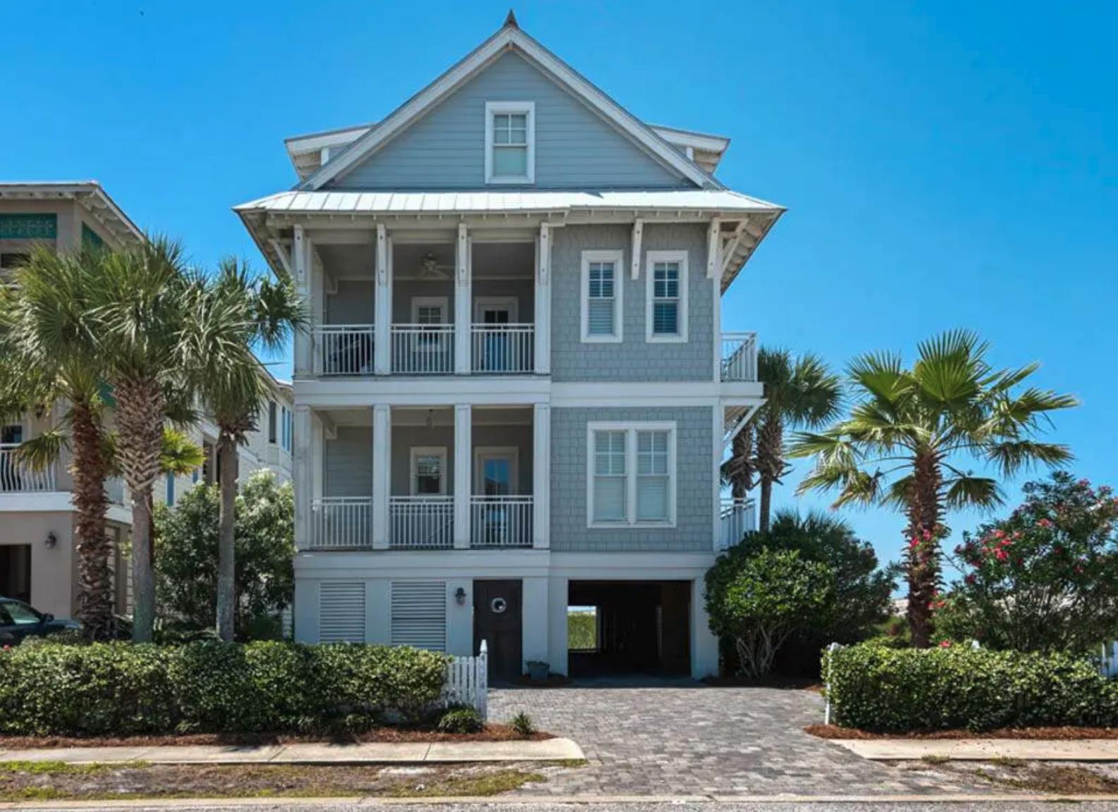 Exceptional vistas and attention to detail define this coastal retreat. The Coastal Dune Lake setting affords its owner with uninterrupted views of lake Christina, Destin's East Pass and the Gulf of Mexico. It's well-appointed and the open concept has been meticulously thought out from design to conception to take full advantage of the exceptional water views. The 2nd floor features an open living concept with kitchen, dining and living all open to one another and take full advantage of the lake, pass and gulf views. The kitchen offers custom cabinetry, granite countertops and stainless-steel appliances. Adjoining the kitchen is the generously-scaled dining and living areas which flow out onto the rear deck and have unparalleled water views.