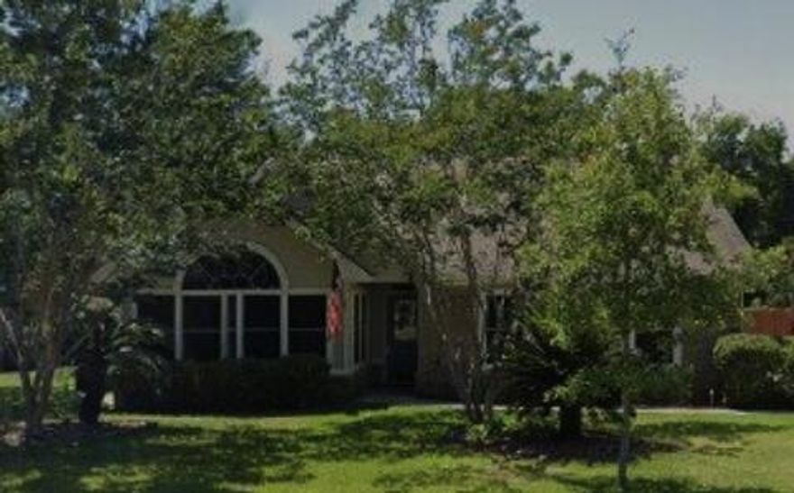 Charming home nestled in the desirable Woodlands neighborhood of Bluewater Bay! The spacious eat-in kitchen features a bonus nook perfect for a home office or craft area. Enjoy the airy feel of cathedral ceilings and a cozy wood-burning fireplace in the main living space. Both bathrooms have been beautifully updated with tile and feature natural light from skylights. Step outside to a large, fenced backyard with a redwood deck--ideal for entertaining--and your own private inground pool for cooling off on warm Florida days.