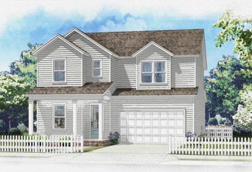 This gorgeous presale is the two-story Sycamore Plan. This home has 2450 sq ft of meticulously designed space with 4 bedrooms and 3 full baths! The primary bedroom and gorgeous en-suite bath are located upstairs along with 2 other bedrooms and another full bath. The laundry room is also upstairs making for ease and convenience! Downstairs you'll find a well-equipped kitchen with shaker cabinets, quartz countertops, gas stove and a large walk-in pantry. Durable LVP flooring throughout (with tile in the wet areas) too! Deer Moss Creek Community Clubhouse, now complete, offers a swimming pool, clubhouse, playground, basketball court just minutes away.
