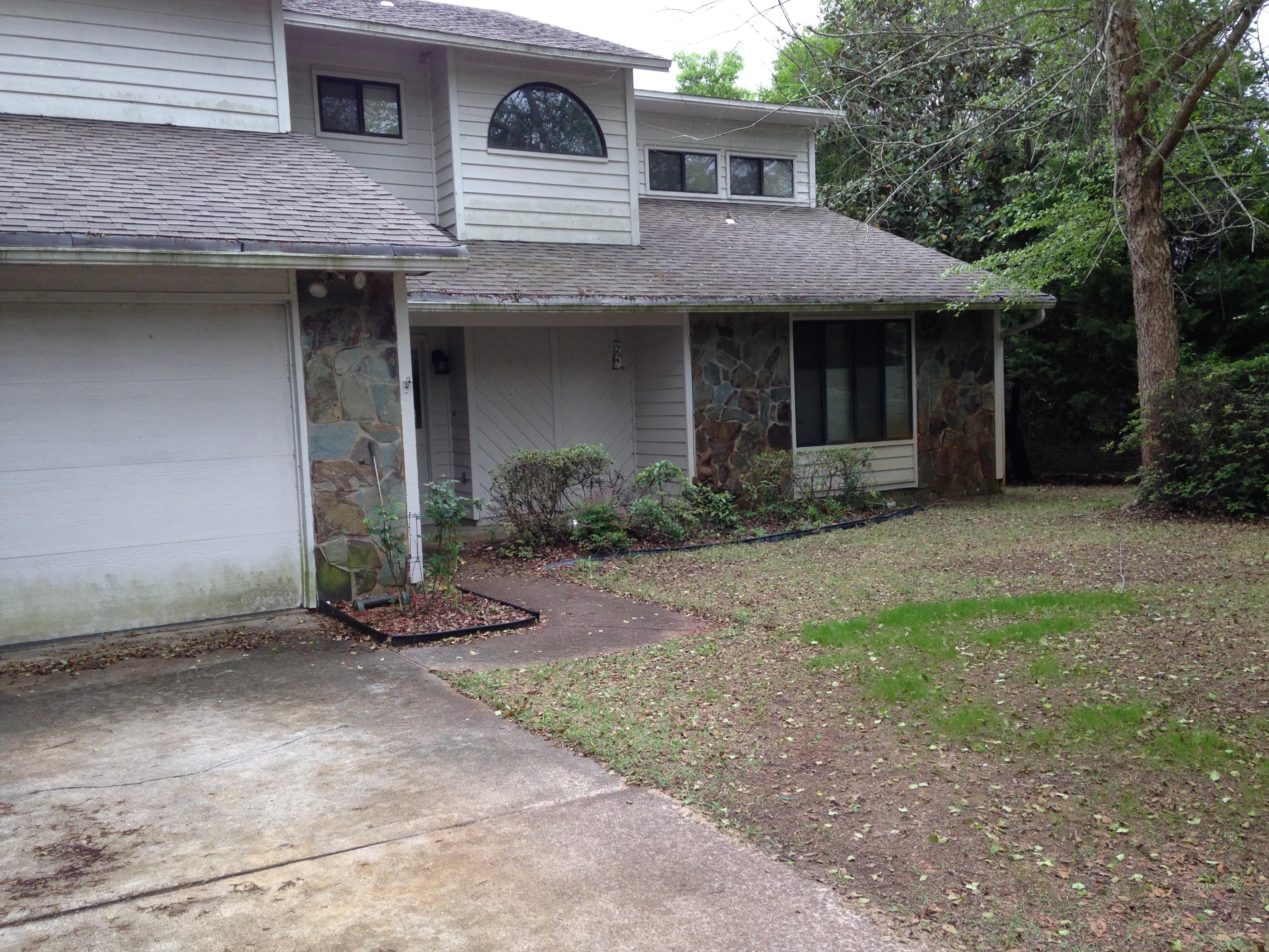 Approved short sale price. Great opportunity to own a large, four-bedroom/two and a half bathroom home under $200k in the lovely community of Bluewater Bay, Niceville. This home backs up to natural preserve for added peace and tranqulity, and the deck of the upstairs master bedroom is perfect to enjoy the view. Bluewater Bay offers golf, tennis, pools, marina, walking trails, etc. And is just across the Mid-Bay Bridge to Destin and fabulous beaches, shopping, and restauarants. Short Sale. Home sold ''as is''. There is what appears to be termite damage in the living room. Property has been a rental for the last few years. May only qualify as a cash sale or rehab loan.