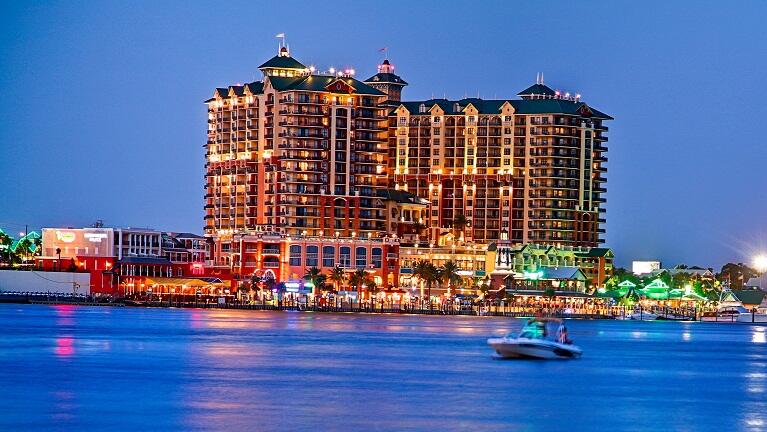 Spectacularly stunning views from your 695 square foot balcony. Check out this amazing 3 bedroom condo with wraparound balcony at Emerald Grande. You are just a short elevator ride to all HarborWalk Village has to offer including shopping, dining, and entertainment. The open floor plan provides comfort as well as water views of Destin Harbor, East Pass Gulf of Mexico, and Crab Island. Don't miss out on your opportunity to own at THE premier resort in Destin. Owner had over $100,000 in Gross Rental Income in 2021. The furniture is available for sale as a separate transaction for $7,015.00 as per the tangibles appraisal.