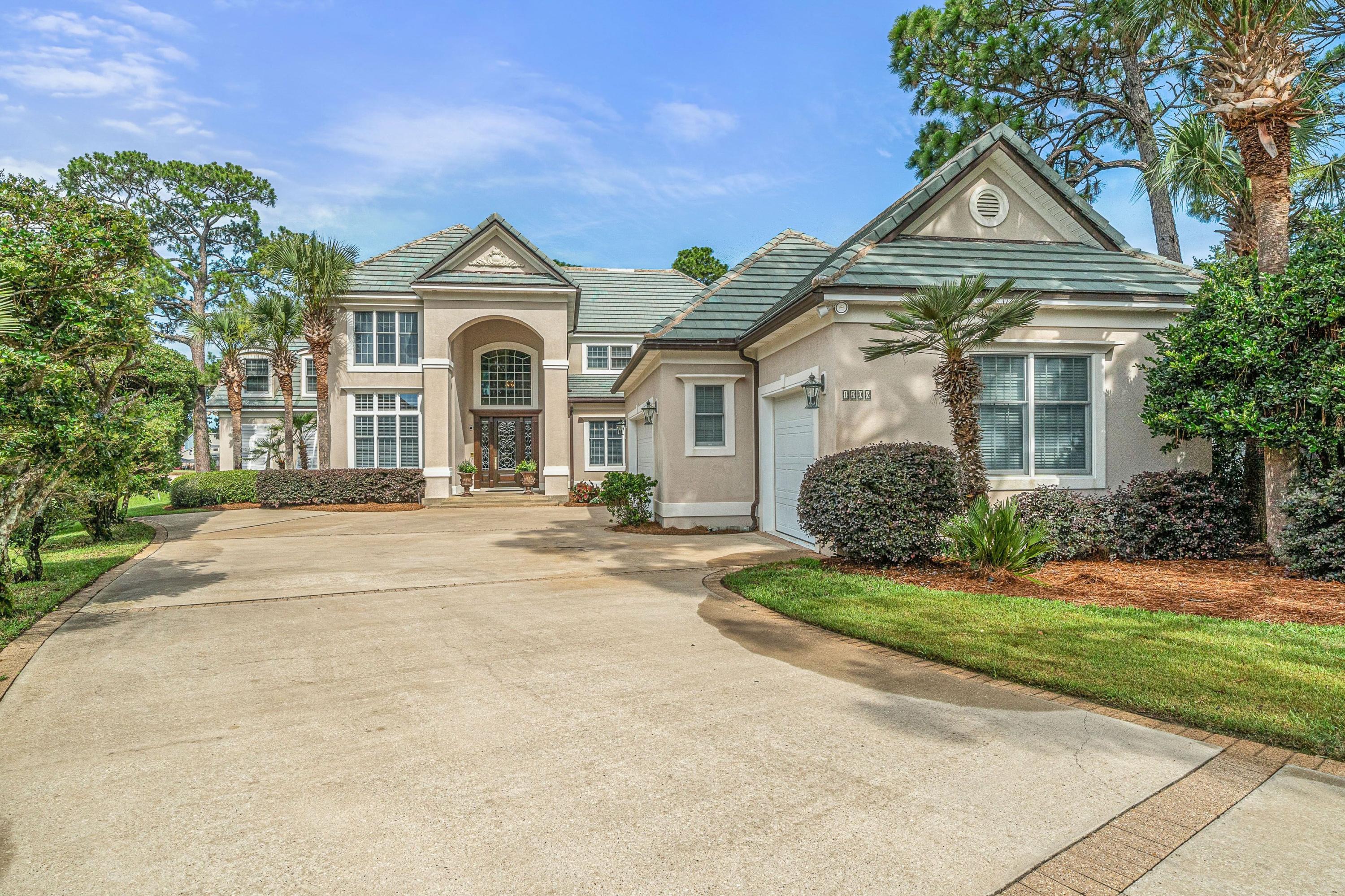One owner custom built two story home located in the highly desired golf course community of Shalimar Pointe. This beautiful home situated on .41 acres on 4th fairway, designed by Architect Dennis Chavez. This wonderful home features Anderson Windows,2x6 exterior walls, Hardwood/Limestone/Carpet throughout. Family Room has built-in cabinetry, Central Vac, Surround Sound, Fireplace, Chefs Kitchen with Custom Cabinets, Wine Cooler, Stainless Appliances, Sub Zero Refrigerator, Granite Counter Tops and Crown Molding throughout. Wet Bar in Pool Table Room, Custom Light Fixtures, Master Bath with His/Her Vanities, Huge Walk-in Closets and Recessed Lighting Throughout. Large Laundry Room, Bonus Room,Pool with Screen Enclosure, Security System and 3 Car Garage.
