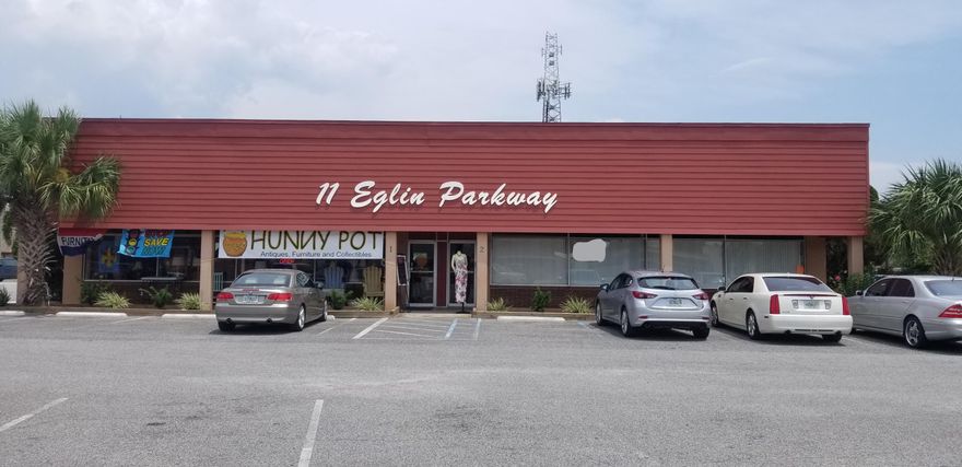 Open retail floor plan with 2 restrooms. Last tenant was a church and a stage still remains. Front and side entrances. Building is located between Beach Community Bank and Dodge gas station. Front and Rear street access.