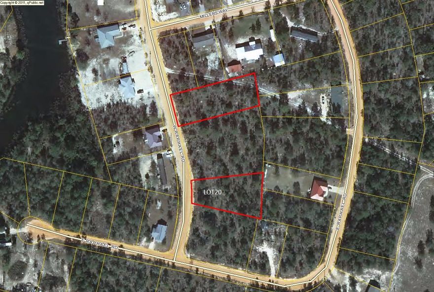 Attractive wooded lot. Priced right. Mobile homes welcome. Nice homes in the neighborhood.