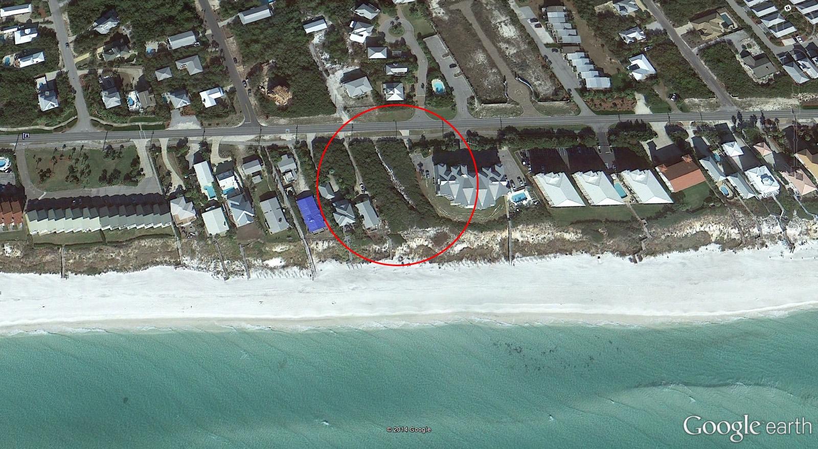 THE LARGEST GULF FRONT LOT ON SCENIC HWY 30-A!! A GULF FRONT LOT with 107' on the GULF. There is not another lot on the GULF like this one. You possibly could possibly split into 2 lots, but WHY WOULD YOU? The LUXURY of 107 contiguous feet is not available anywhere else on this SCENICStretch of WORLD'S MOST BEAUTIFUL BEACHES.Walk or bike to Alys Beach (less than a mile) and Rosemary Beach (less than 2 miles). There are no covenants or restrictions other than Walton County approval process. Build your family compound here on this uncrowded beach!Watch the attached video to see the beach & beautiful clear gulf water!