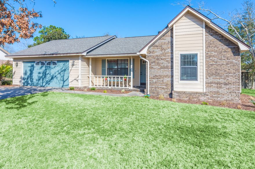 This house is perfect for your family! Located in south Crestview, this is a perfect location for your drive to Duke, 7th Group, or Eglin. 3 Bedrooms and 2 Full baths and a formal dining room/office in almost 1300 sqft and each room is in great condition and the Cathedral ceilings make this home feel larger than it is. Fireplace in the living room is wood burning. Newer roof. Come see this one today!