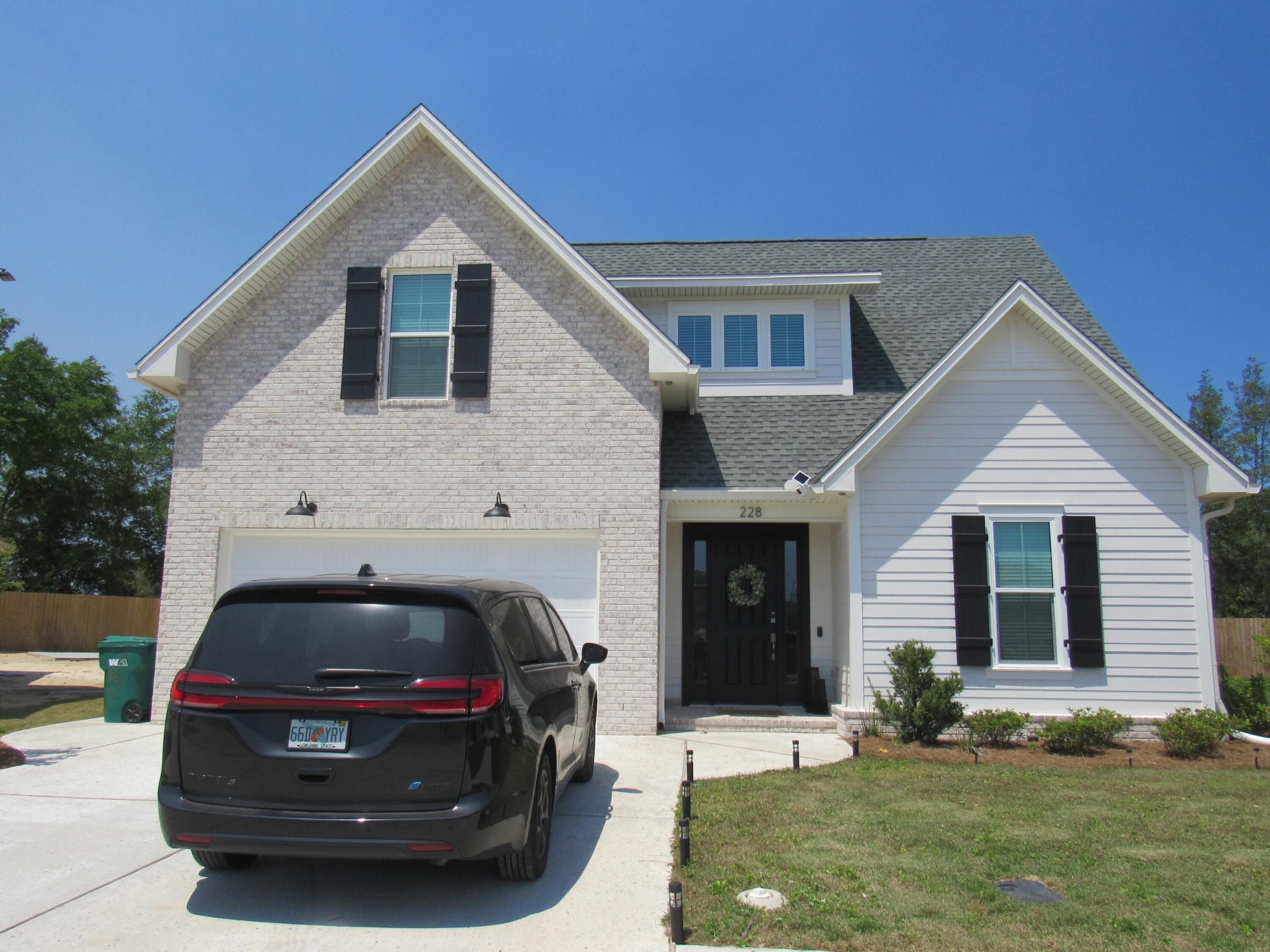 EAGLES LANDING - The Fortress Plan is built by a premier builder in our area, just minutes from Eglin AFB, top rated schools and the beaches of Destin. Come visit the model to learn more about Eagles Landing. These homes feature gorgeous interiors to include: 8' doors, LVP and tile flooring, quartz counter tops, soft close cabinetry & drawers, Bosch stainless steel appliances (frig, microwave, dual fuel convection range & dishwasher), tankless gas hot water heater, tiled showers, impact windows & doors, smart panel for your tech, finished garage, screened porch, patio & much more! Full landscaping & irrigation included. Several models and lots to select from, come build your dream home. Model will be open 10-2 pm Mon-Sat. & by appointment. Call/text for more information!