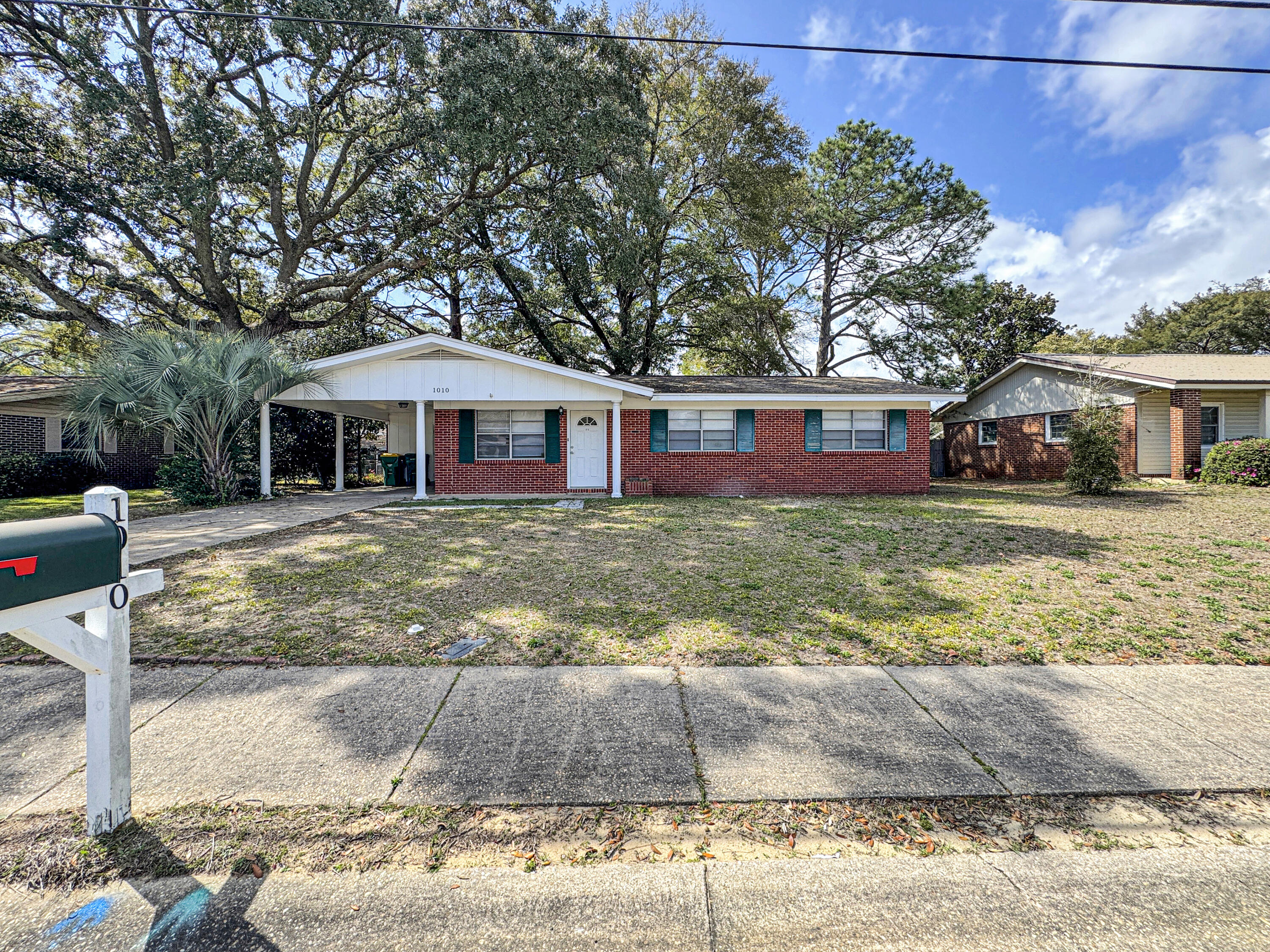Charming Brick Home in the Heart of Niceville!This 3-bedroom, 2-bathroom home is situated in a prime location, within walking distance to A+ schools and offering an easy commute to Eglin AFB. Whether you're a first-time homebuyer or looking to expand your investment portfolio, this property is full of potential! Notable Updates:✔️ Modernized bathrooms✔️ Newer gas hot water heater✔️ Newer HVAC system✔️ Roof replaced in 2012Step outside to a spacious backyard, perfect for entertaining! Whether you envision hosting barbecues, relaxing under the stars, or designing your dream outdoor oasis, this space is a blank canvas waiting for your personal touch. This home has been a rental for years and is ready for its next chapter--don't miss out! Call or text your favorite Realtor today!