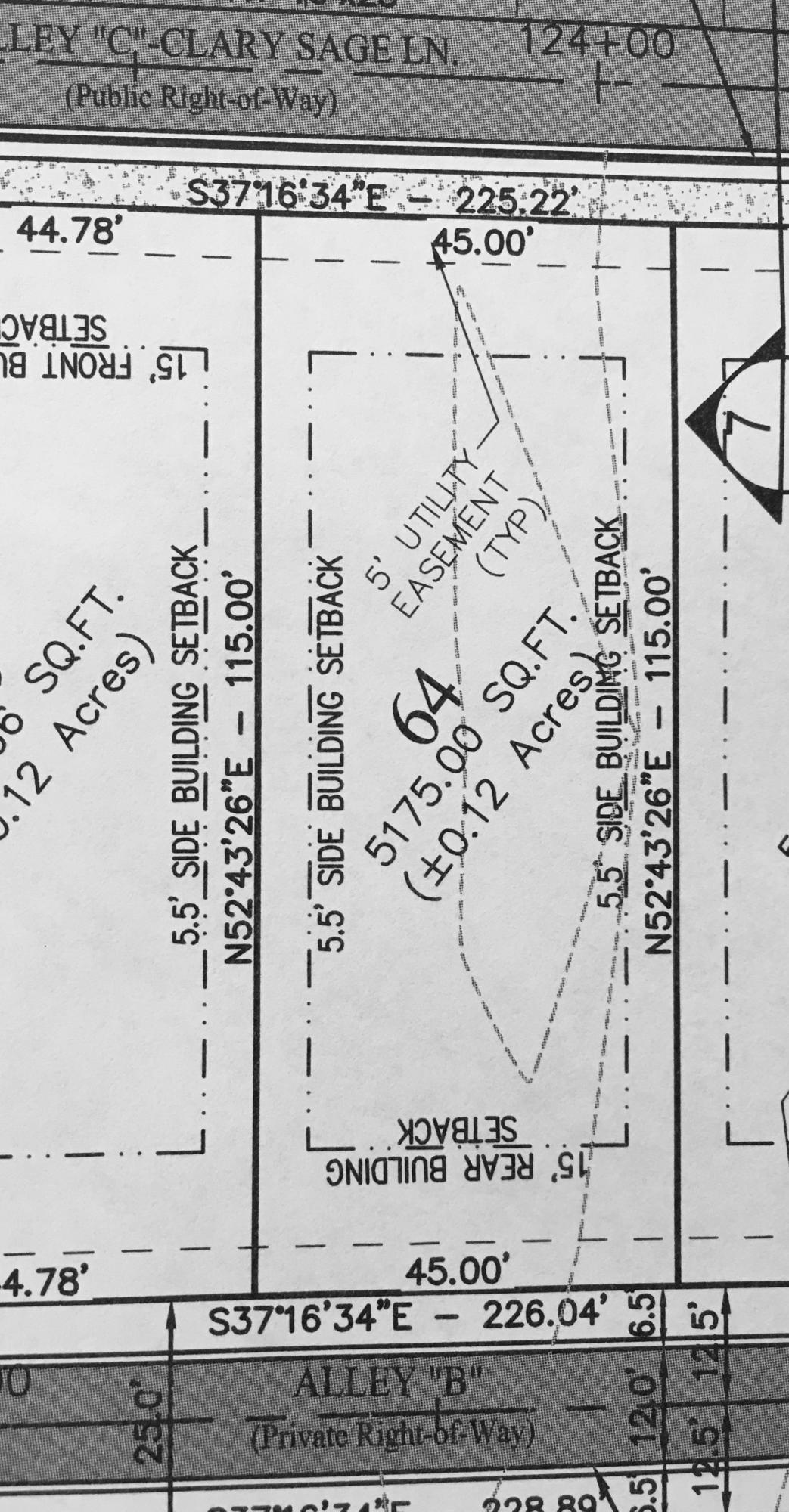 Deer Moss Creek PH 1 - Land