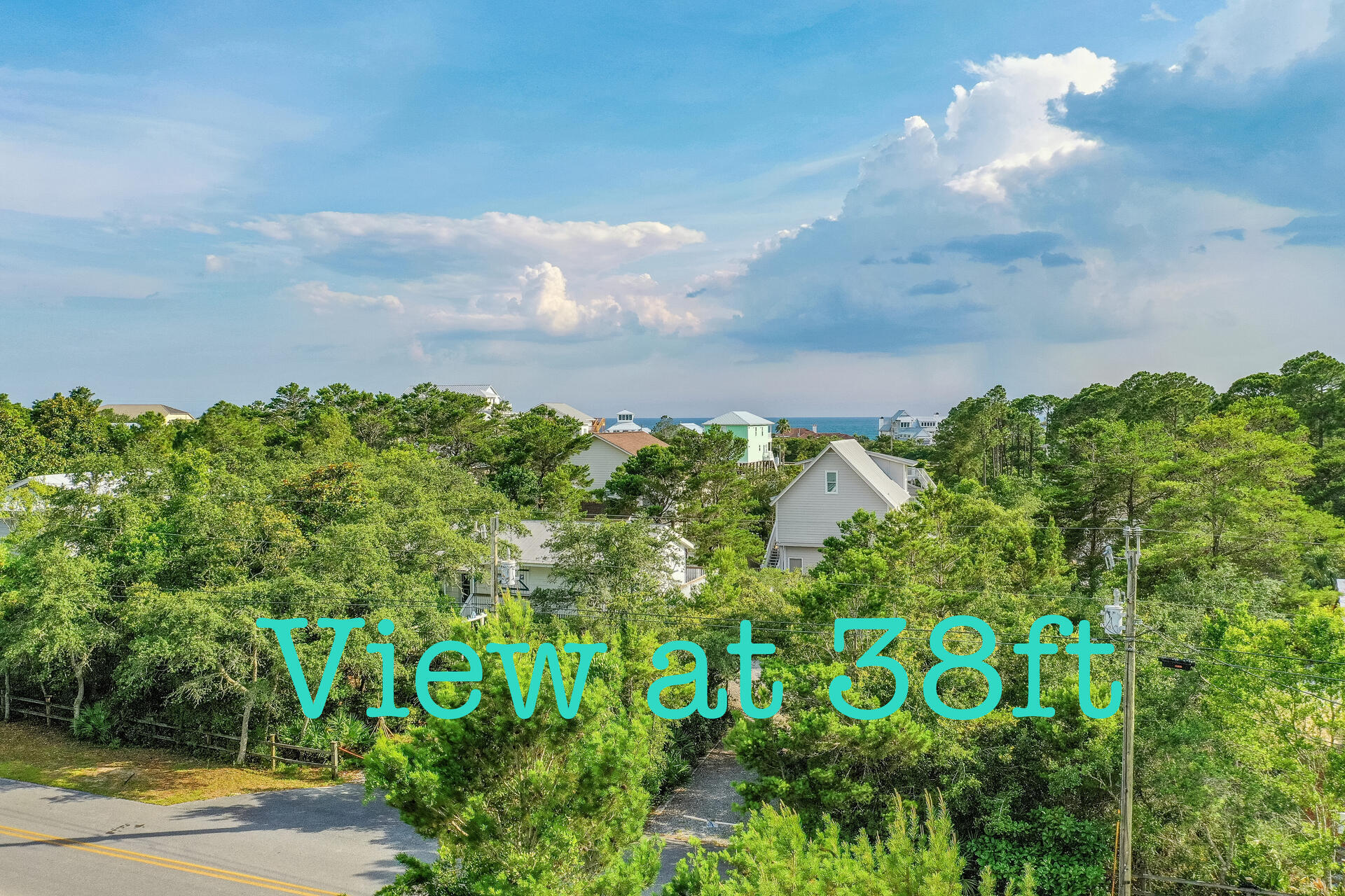 High Elevation Lot located in very desirable neighborhood on west end 30A steps from neighborhood beach accesses, restaurants, and shopping! 29 ft elevation will allow for 3rd floor gulf view. 5 foot side setbacks grandfathered in by county planning. Make an offer! NO HOA.