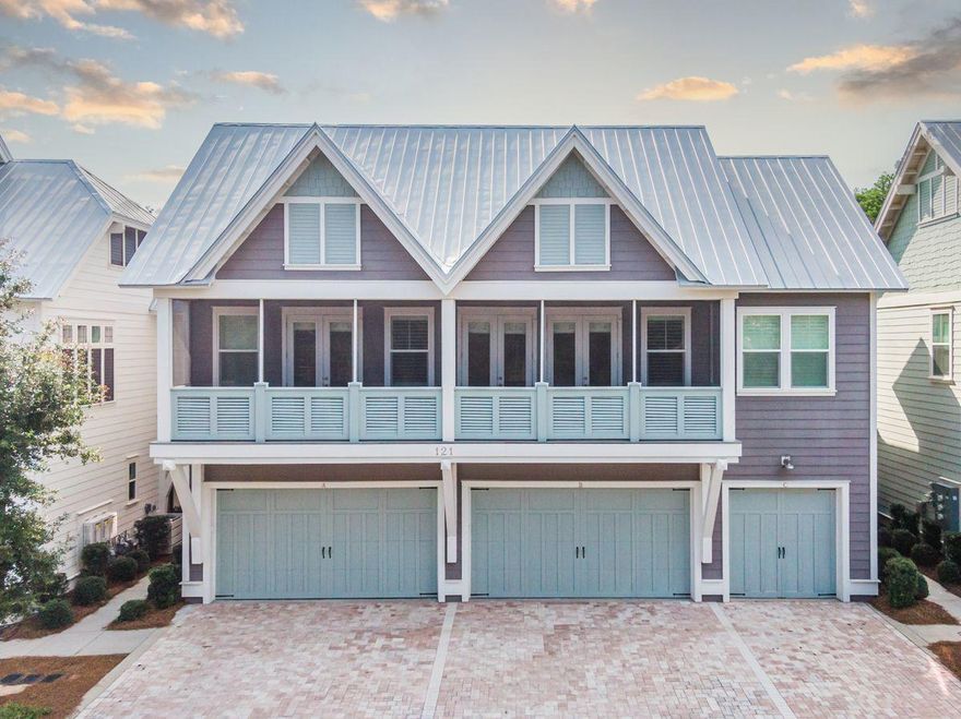 The opportunity to own a home on the north side of Prominence that looks out over a wooded view is rare. Situated where the street ends, this home is in the most quiet part of the neighborhood. Views of Deer Lake State Park can be seen from the screened front porch of this never-before-rented property. Tasteful decor in white and grey is accented by touches of colors. The kitchen is designed with the modern chef in mind with a gas range, gleaming stainless steel appliances and durable granite countertops. Crown molding surrounding the perimeter of the ceiling is accentuated from below by the chic light-colored hardwood floors. The private one-car attached garage is an added convenience for those wanting to store golf carts and beach toys or their personal vehicle.