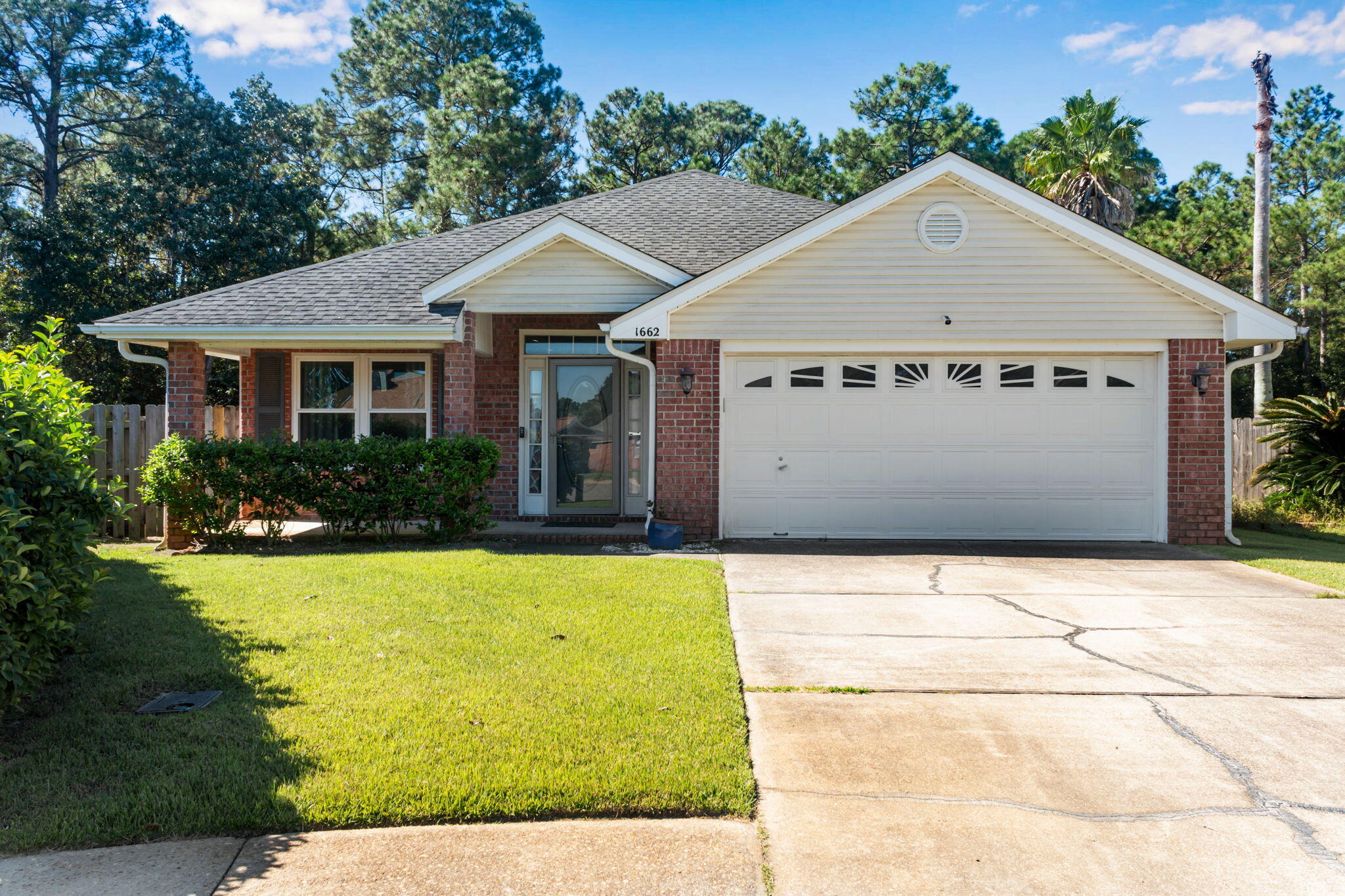 Spacious living inside and out!  Welcome home to lots of natural light, vaulted ceilings and a huge backyard!  You'll enjoy the privacy of this home tucked away on Florence Ave. yet close to Hurlburt Field as well as easy access off of Martin Luther King Jr. Blvd. to schools, shopping, dining, and the beaches.  This open floor plan with 3 beds and 2 baths makes for easy and comfortable living.  Enjoy LVP flooring, granite countertops, and stainless steel appliances.  And don't forget the enclosed/screened porch leading out to the backyard; a great space to relax and entertain!  Schedule your viewing today!