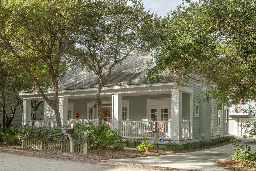 Wonderful home nestled in 'Old Seagrove' with easy beach access! Three bedrooms, 2 baths in 'Main House', plus Carriage House for extra guest. Beautiful trees, Koi pond (space could be converted to pool), natural gas (full home) generator. Perfect for a primary residence; or, a terrific rental with lots of options. (Stain Glass in transom excluded.)***Buyer is responsible for personally verifying details about this property. Any information contained in this listing is believed to be accurate but is not guaranteed.***