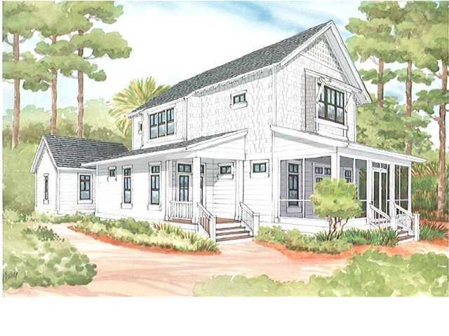 This brand new home will feature four bedrooms, four and a half baths, a two car garage with a carriage house. The Sea Nest plan will offer hardwood flooring throughout, granite counter tops, Viking Designer appliance package, custom wood cabinets, full laundry room, wood closet shelving throughout, Jeld-Win impact rated windows, and a large porch. Buyer can add upgrades and make interior selections by contracting before the home is too far along. Beach Club/Golf Incentive package can be purchased for a non-refundable initiation fee. Package includes access to the Watersound Beach Club (monthly dues apply), free golf greens at Origins for household residents for two years from the date of purchase, and reduced play rate at Camp Creek Golf Club of $75 per player, max of 4 players, for