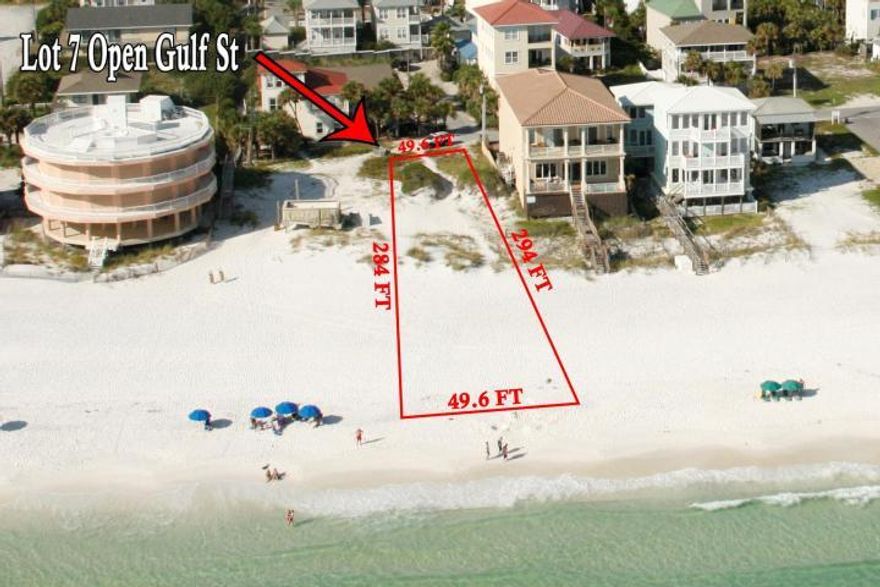 Attention Investors!!! Beautiful Gulf Front lot located at the end of a quite street just minutes from Sandestin, Grand Boulevard, Silver Sands, Baytowne Wharf and Scenic 30A. This is exactly what you have been searching for with stunning views of the Emerald Green waters and beautiful white sand beaches!  Shopping, Dining, Marina, Golf and Tennis all at your doorstep!Make an offer!