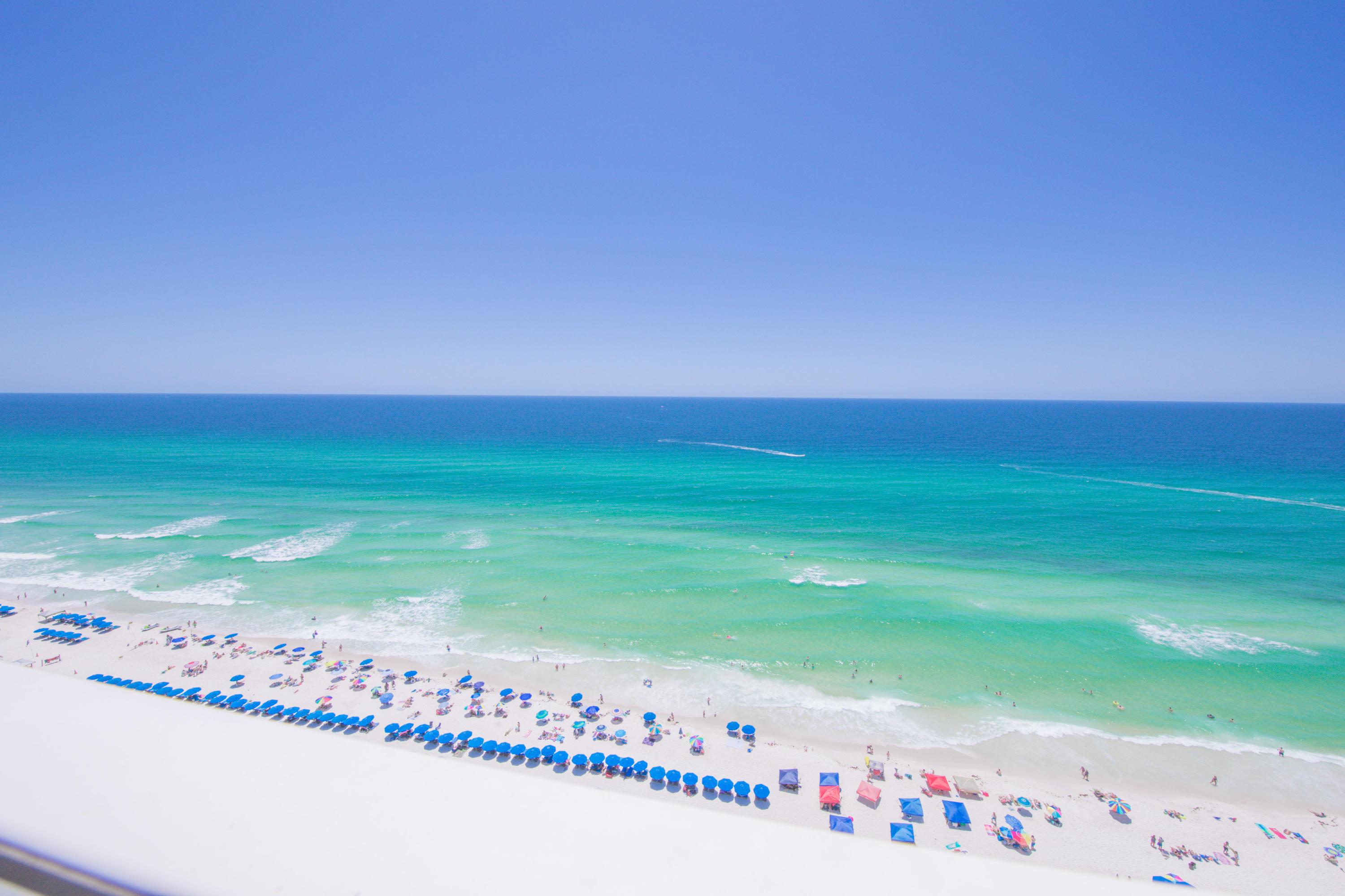 WOW ! This view is an absolute show stopper. This is one of the BEST units in the entire complex. Located on the 19th floor with direct views of the Gulf of Mexico you're sure to enjoy. This is a 1 Bed room with 1 ''bunk room'' also. although it is technically a 1 bed room condo it will comfortably sleep 6-8 people with the right furniture. This condo is on a vacation rental program and is an income producer. These owners are offering a great deal for this awesome Condo. The resort features an AMAZING pool area, cabana bar, beach chair service, in house gym & spa. AND as a bonus this unit includes a private reserved parking space which was purchased! All dimensions are estimated and HOA fee amount will be confirmed at a later date. Buyer to verify all dimensions, data, and fees.