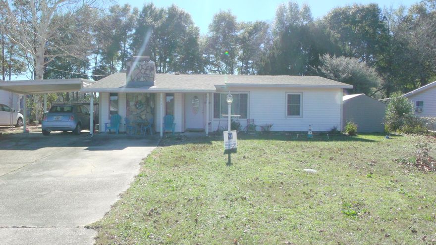 Don't let the age fool you on this cute 3 bedroom 2 bath home which is perfect for a family starting out or someone looking to downsize. Located in center of Crestview it provides easy access to all the local shopping centers, military bases, and beautiful panhandle beaches. The home has been well taken care of. The seller has replaced the roof in the last couple years. All electric has been upgraded as well. The living room is large for easy entertaining. Home is is equipped with laminate, tile floors and a gas fireplace. Seller is leaving all appliances including washer and dryer.Ready to enjoy the summer?? How about in your own personal pool and hot tub. This property also has a poolhouse/apartment with its own bathroom(not currently heated/cooled). Schedule your showing today!!!
