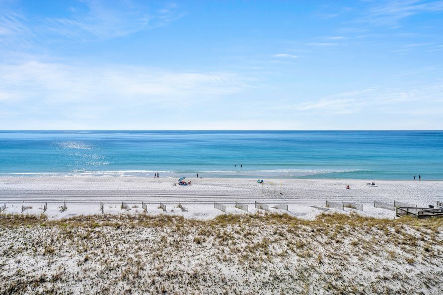 Inlet Reef on Holiday Isle, Destin, experience the luxury and lifestyle of coastal living in this highly sought-after Gulf Front Condo.  The unparalleled views and direct access to the balcony from both the living area and the master bedroom, offer the perfect vantage point to enjoy the sunsets.The custom kitchen, designed for culinary enthusiasts, features custom cabinetry, new appliances, elegant granite counters, and recessed lighting. The master bath has been thoughtfully renovated with quartz counters, double sinks, a seated vanity, a spacious tile shower, and a custom closet complete with a built-in shoe rack. The guest room, with its generous closet, provides a tranquil space for relaxation. An added convenience is a full size  in-unit  washer and dryer. The condo is also equipped with a Halo water detection system, Impact Sliders and  storm shutters for added peace of mind. Recent upgrades, including a completely replaced HVAC system in 2021 and a new Water Heater in 2020.

Inlet Reef's amenities include a large gulf-front pool, lighted tennis courts, pickle ball courts, and a state-of-the-art workout facility. Owners enjoy garage parking on a first-come, first-serve basis, and owners pets are welcome. This unit is not only a luxurious residence but also an income-producing opportunity, thanks to its prime location. Units in Inlet Reef have demonstrated impressive gross rental income ranging from $68,000 to $117,000, depending on occupancy. Additionally, for the upcoming season, enjoy the added convenience of beach chair service. Don't miss this rare opportunity to own a piece of coastal paradise with luxurious living and impressive rental potential. Schedule your showing today.
