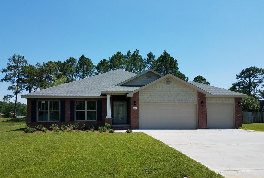 *HOME UNDER CONSTRUCTION* *COMPLETE & READY END OF DECEMBER 2020. *4 Bedrooms *2 Full Baths & 1/2 Bath *Popular Open Floor plan * 3 Car Garage * Lot is .60 acre * Popular HBTS Homeowners Association * Covered Entry * Mohawk Luxury Wood Vinyl Plank in Formal Areas and Wet Areas * Mohawk Carpet in Bedrooms *Spacious Family Room with 10 Ft Flat Ceilings & E-glass Windows look onto the Rear Yard * *Kitchen Granite Countertops & Large Island* Stainless Steel Appliances * Breakfast Cafe *Master Bath: Double Sink Cultured Marble Vanity *Builder's Signature Walk in Tile Shower & Separate Soaking Tub * 2 Over sized Walk-in Closets * Energy Efficient R-19/R-38 insulation & 2x6 exterior walls *Builders Warranty Included