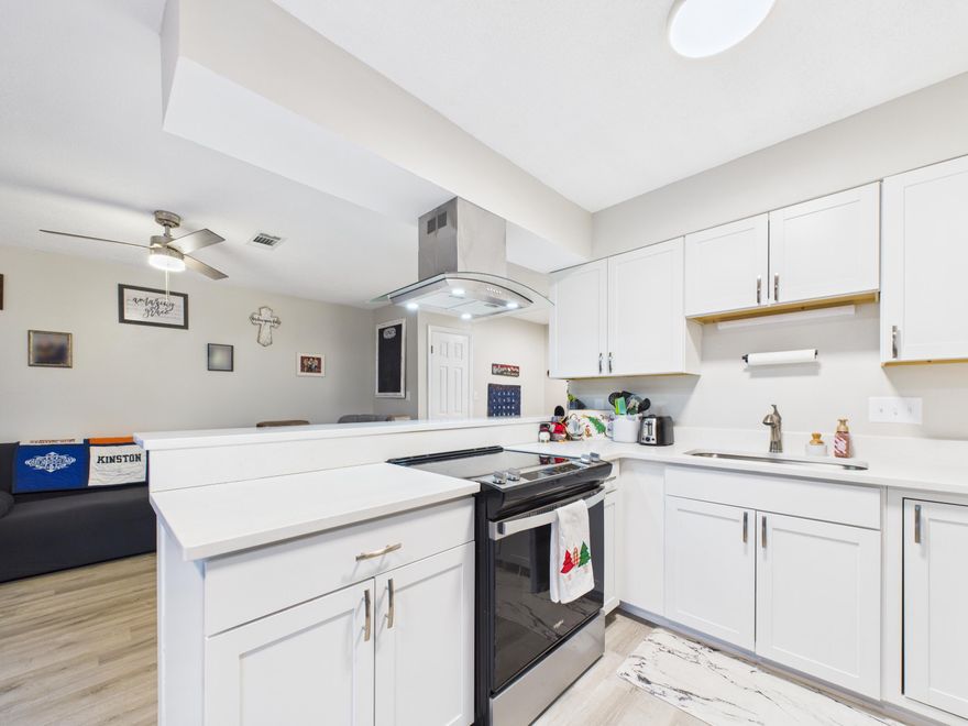 ***AVAILABLE JANUARY 1st*** Beautifully remodeled town home in the heart of Fort Walton Beach.  This home has 2 bedrooms and 1.5 bathrooms - one bathroom upstairs and one downstairs.  This home features stainless steel appliances, quartz countertops, flex space that can be used as an extra bathroom, living area or for your crafts and hobbies,  fire place, Washer and Dryer included! Don't miss out on this great home.  Pet friendly with owner approval, deposit varies. Oblingo and Residence Benefit Package available.  To schedule a showing contact Sharon at 850-826-8005