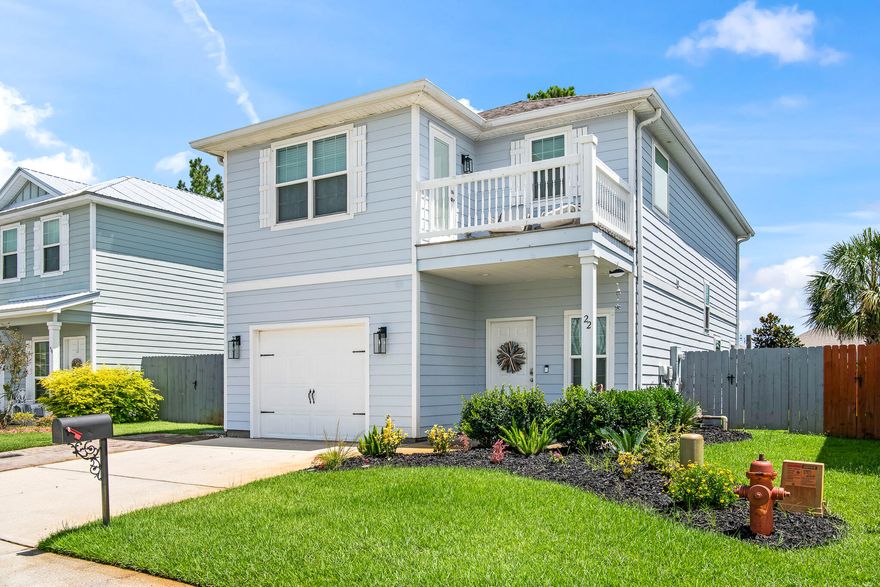 Prime Location! Perfect for either a primary residence or a secondary getaway. This impeccably maintained property is designed for modern living and entertaining, and it boasts an open floor plan that seamlessly connects the living, dining, and kitchen areas, making it ideal for hosting family and friends.  Enjoy the convenience of brand-new appliances, a new tankless water heater, and a new HVAC system, ensuring year-round comfort and efficiency.  The beautiful backyard dining and living area create an exceptional space for entertaining. The garage offers ample storage and convenience, completing the package of this well-appointed home. Situated only a mile from stunning white-sand beaches, excellent restaurants, and lively music venues, this home offers the best in coastal living.