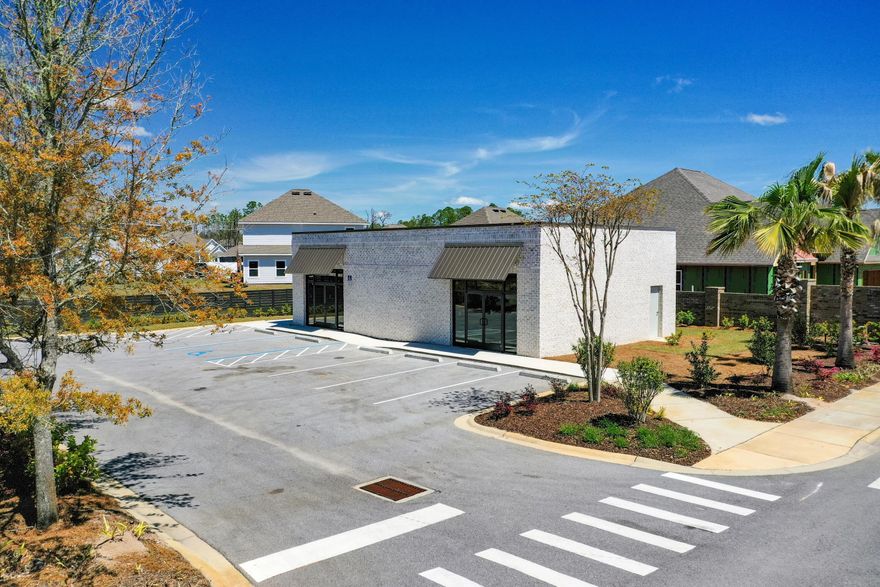 Prime freestanding building South of Highway 98 in Santa Rosa Beach Florida located just over one mile North from Scenic 30A on Thompson Road.  Measuring approximately 1,887 square feet, the dimensions of the building are 37' in depth and 51' in width and its lot measures approximately 100' x 105', which accommodates (6) parking spaces. This is one of two outparcel buildings offered for sale flanking the entrance to Lakeview S/D; however, there are no Association dues applicable. The zoning through Walton County is known as Small Neighborhood. Please note the list of prohibited uses uploaded to this listing. Please inquire for further details and to schedule your private showing.