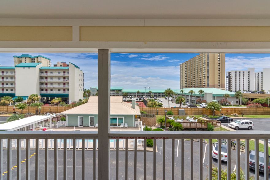 WOW, 3 bedroom 2 bath condo fee's only 465.00 with deeded access to the beach, very rare do you see this, Tile floor thru out, updated with granted counter tops, new windows with in 2 years, heat and air updated with in 2 years, Keep an eye on swimmers while your relaxing on the large balcony, complex has a Caribbean flair.. across the street is the largest water park in Destin. The complex is in the heart of Destin Florida,, There is medical center almost next door, might want to jump on this one fast..