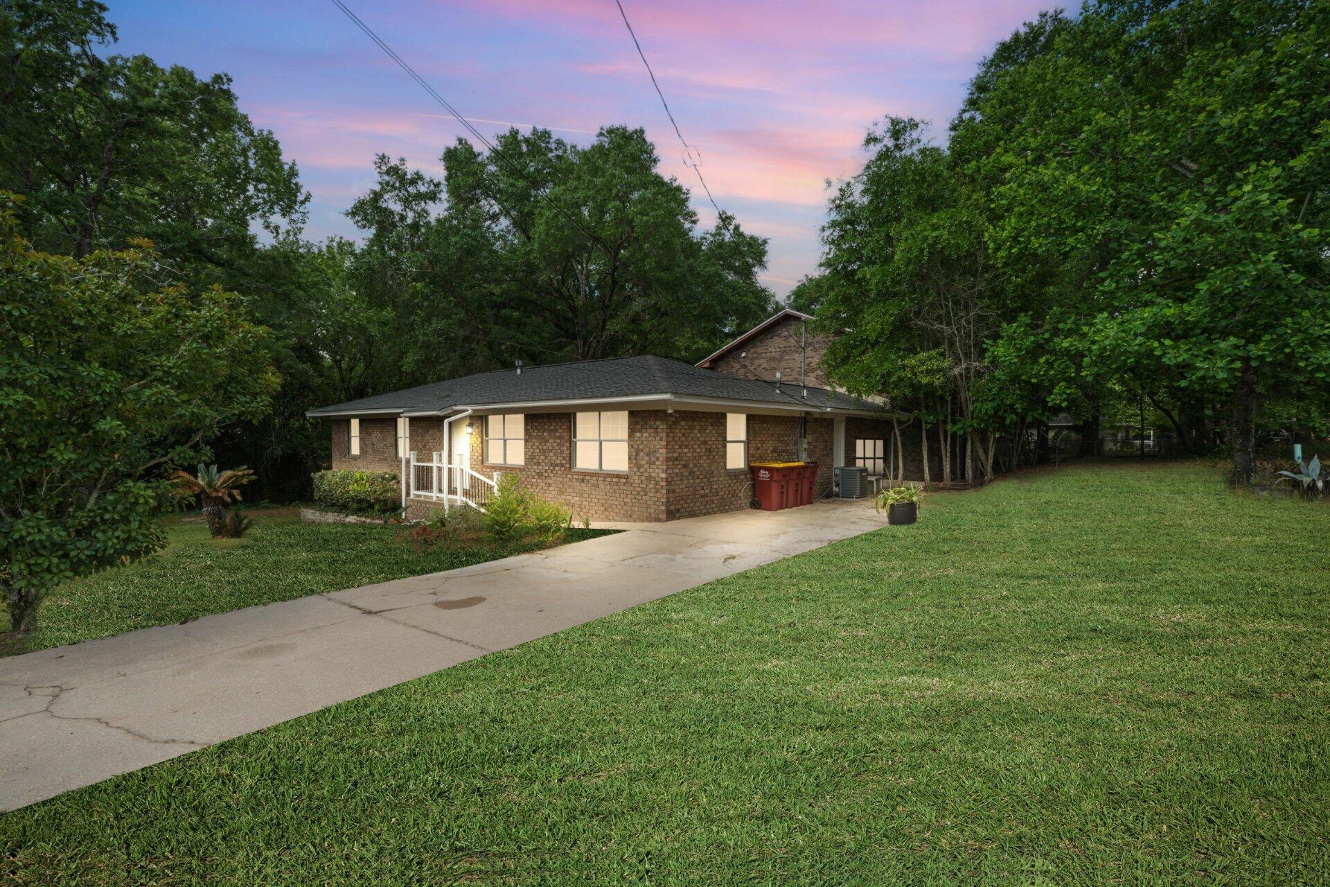 Welcome to this fully renovated duplex, perfectly blending modern upgrades with flexible living arrangements. This Unit B is the Front 1 story.Set on a generous 0.38-acre Homesite, this property features two distinct living spaces, each tastefully updated for comfort and style. The home has been thoughtfully updated, with a new roof installed in 2022 and a new AC system added in 2020, ensuring peace of mind for years to come.