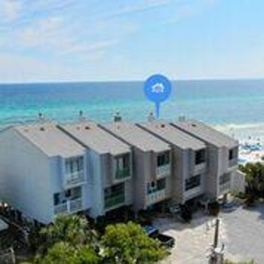 GULF FRONT TOWNHOME IN SEAGROVE BEACH. Only ones like it on the gulf with walking distance to several popular restaurants and only a bicycle ride to Seaside. Hidden off Highway 30A, beautiful beaches right out your door. Fireplace for those cozy winter days and great rental potential. Only 5 units in the complex, Complex was re-engineered in 1997 by John Elamand to withstand 160 MPH winds. 2018 New appliances. This unit could have a third bedroom and bath added to it on the third floor and if done would bring in at least $30,000 more in rental income.