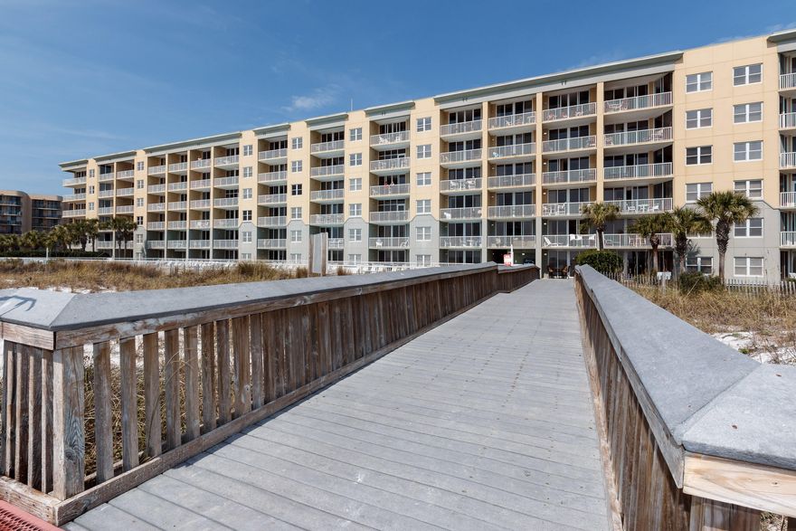 Must See beautiful 2 B/R 2 B/A w Bunk Room Condo on the Emerald Coast's Best Kept Secret. Okaloosa Island. All Kitchen Appliances, A/C, and Water Heater recently upgraded. Heated Pool, Fitness Center, Game Room, Covered Parking, and private access to Gulf of Mexico's Emerald Waters, and the most Beautiful Sugar Sand Beaches in the entire World. Located within 1/2 mile of Fishing Pier, Gulfarium, Publix, and excellent Restaurants. Perfect for that Second Home and offers excellent Investment Vacation Rental Return. Okaloosa Island is the perfect alternative if you wish to avoid traffic and Seasonal Congestion. Virtually no traffic on the Island regardless of the Season. Only Listing in Waters Edge and will not last long. Don't Wait. Call Today.Owner Occupied Johnny Springfield @ 850-259-218
