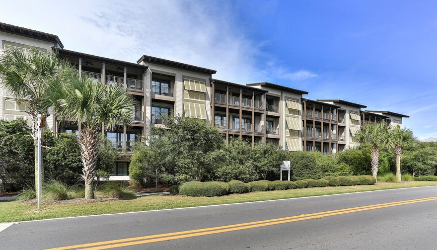 Gorgeous 3 bedroom, 3 bath condo on the 3rd floor of Waterhouse. Waterhouse may very well be the best built condo on development on 30a. Amenities include deeded beach access with private boardwalk directly across the street, chair service, spectacular rooftop pool and hot tub. There is a private owners lounge and fitness center with sauna. The floor plan is spacious and open with 9' ceilings, hardwood flooring, stunning Viking kitchen and floor to ceiling sliding glass doors offering an abundance of natural sunlight and GULF views. Fabulous master bathroom and bedroom with continued GULF views.