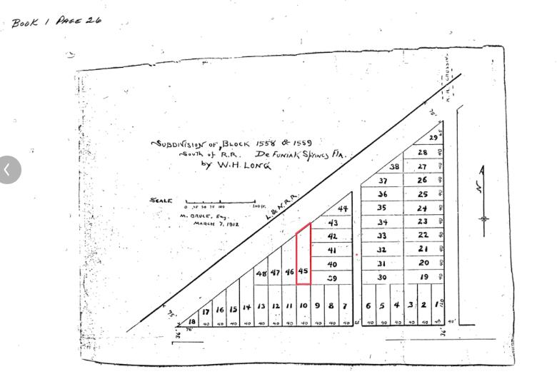 W. H. Long's Subdivision - Residential