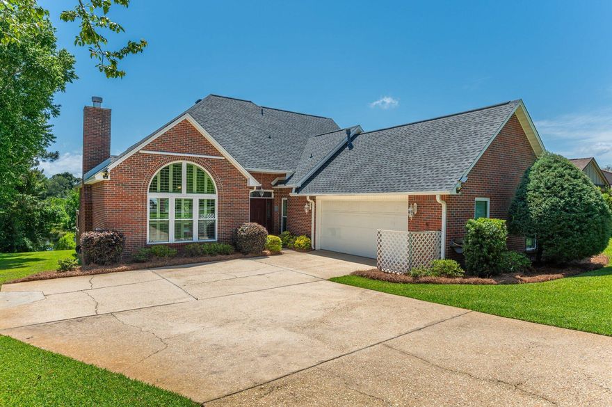 Opportunity to own a  beautiful custom 4BR/2.5BA, 2,857 SqFt  home in Bluewater Bay on a 0.32-acre Lake front lot. Features include vaulted ceilings, plantation shutters, custom wood floors, updated kitchen and baths, built-in office cabinetry, gym room, and upstairs storage/flex space over the garage. Enjoy a custom gas fireplace, 2-car garage, and expansive new wood deck overlooking the lake--safely positioned high and dry. Roof 2024, Blue U/V HVAC light, washer/dryer included. Bluewater Bay offers walking trails, 3 pools, parks, RV/boat storage, and top-tier tennis/pickleball facilities. Minutes to top-rated schools, golf, dining, and Destin's beaches. Homes like this rarely come available--don't miss it!