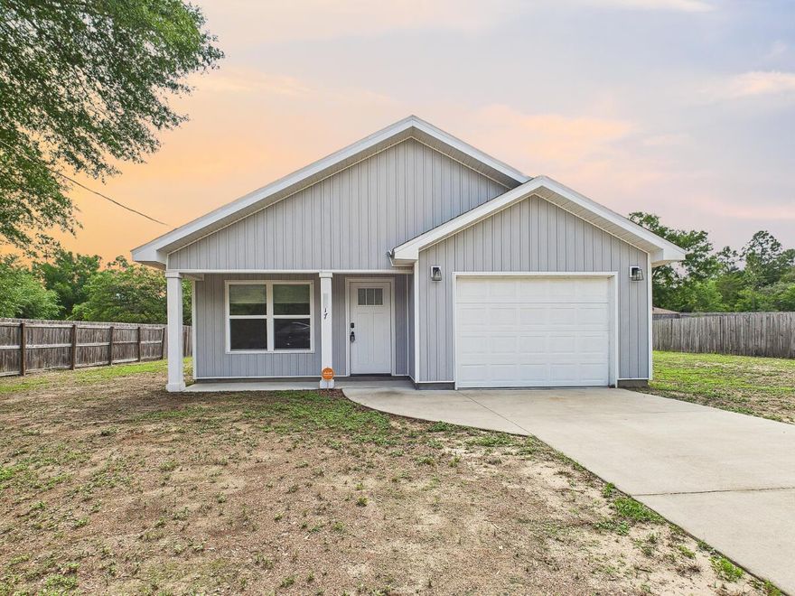 Like-new 3 bed, 2 bath home on a spacious 0.51-acre lot! Built in 2022, this 1,290 sq ft home features modern finishes throughout, including white shaker cabinets, granite countertops, and luxury vinyl plank flooring in the main areas. The open layout includes a walk-in pantry, a spacious master suite with walk-in closet, and plenty of natural light. Enjoy peaceful outdoor living with room to expand or entertain. Located in a quiet area with a country feel yet close to town. Assumable VA loan at 5.5% interest rate offers added value for qualified buyers. Schedule your tour today!