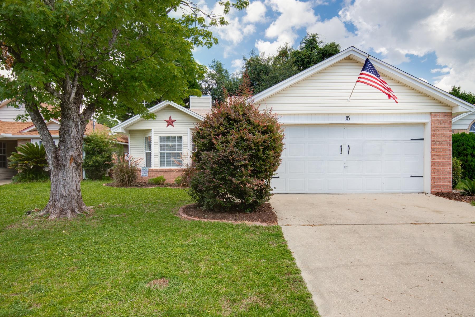 How CUTE is this!!! Ready to move in 3 Bedroom 2 Bath Home!~ Centrally located in North Fort Walton Beach! Home was Renovated in 2016 to include a FULL Kitchen Remodel /Stainless Steel Appliances / Cabinets / Counter Tops / Vinyl Wood Look Tile Flooring / Carpet!! Other Features include: 2 Car Garage / Indoor Laundry Room / 2015 Roof / Fireplace / Fully Fenced Back Yard / Brick & Vinyl Exterior / Cathedral Ceiling in Living / Trey Ceiling in Master / 6 Panel Doors / Outdoor Patio!~ PERFECT location for Eglin / Hurlburt / Duke Field / Shopping / Restaurants ... and only minutes to the Beaches! Buyer to Verify all Dimensions and Information!