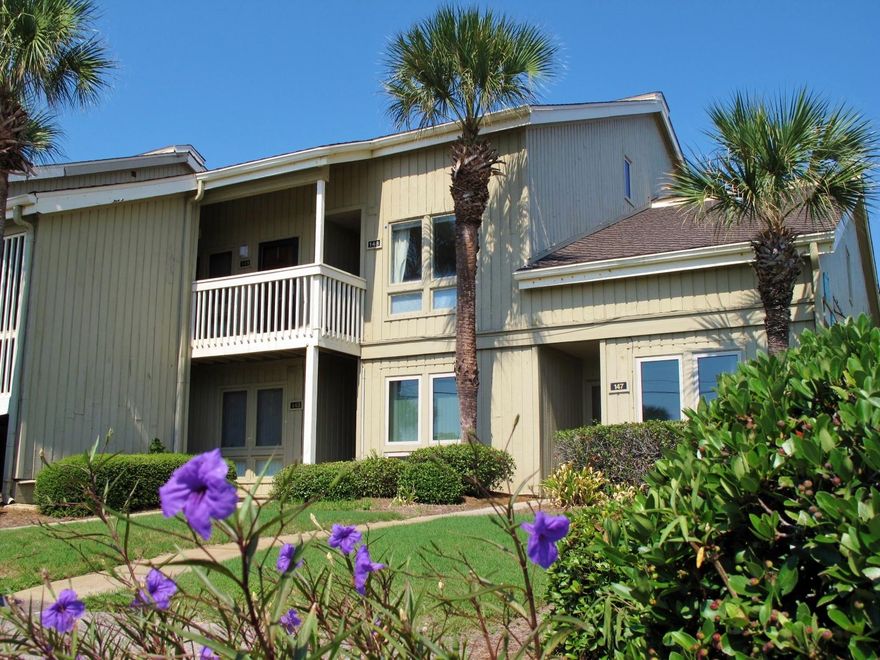 GULF VIEW with Gulf access condo in the Lakefront area of Seascape Resort on Scenic Hwy 98. This 2 BEDROOM WITH 2 EN SUITE BATH unit has been owner occupied and well cared for. Freshly painted, newer granite counters, driftwood vinyl plank flooring, some new windows and sliding door. Sold Fully Furnished. Open loft unit is light and bright. Seascape beach access at the Whale's Tail. One of five community pools right behind the condo. Pool view with easy access makes this unit highly desirable. Building was painted in 2017 and a new roof installed 2018. These units also make great rentals! This is a must see property that makes for a great primary home, second home or rental property. Visit https://www.seascape-resort.com/ Must see to appreciate. Priced to sell https://www.seascape-resort.com/propertymanagementsubmit