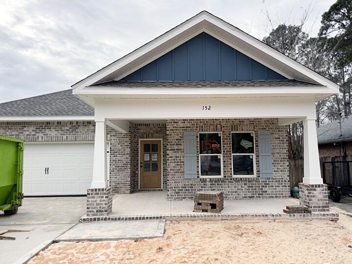 Step into this stunning custom-built home that blends modern sophistication with Southern charm. This five-bedroom, three-bathroom homes spans an impressive 2,340 square feet of thoughtfully designed living space. The heart of the home is a chef-inspired kitchen boasting quartz countertops, a stylish tiled backsplash, soft-close shaker cabinetry, and sleek pendant lighting that highlights the oversized island. Details like crown molding, trey ceilings, and black hardware add a touch of refinement to every room. Natural gas powers the heat, cooking range, dryer hookup, and a tankless water heater. This home's luxurious finishes, impeccable attention to detail, and special incentives make it an unparalleled opportunity. Schedule a showing today and make this dream home your realiy.