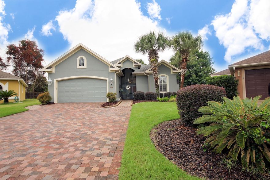 Enter into an enclosed oasis of indoor/outdoor living. Cascading fountains from the pool complete with lighting for evening relaxation.  Each room leads to the indoor/outdoor living quarters and beckons you to participate. Enjoy the open concept & vaulted ceiling throughout. Clean luxury accents easily discovered. Italian granite in all living spaces. Private In-law suite. One of Chardonnay's largest lots located in Bluewater Bay. Bonus backyard perfect for gardeners, kid's games and more. Could you live here?