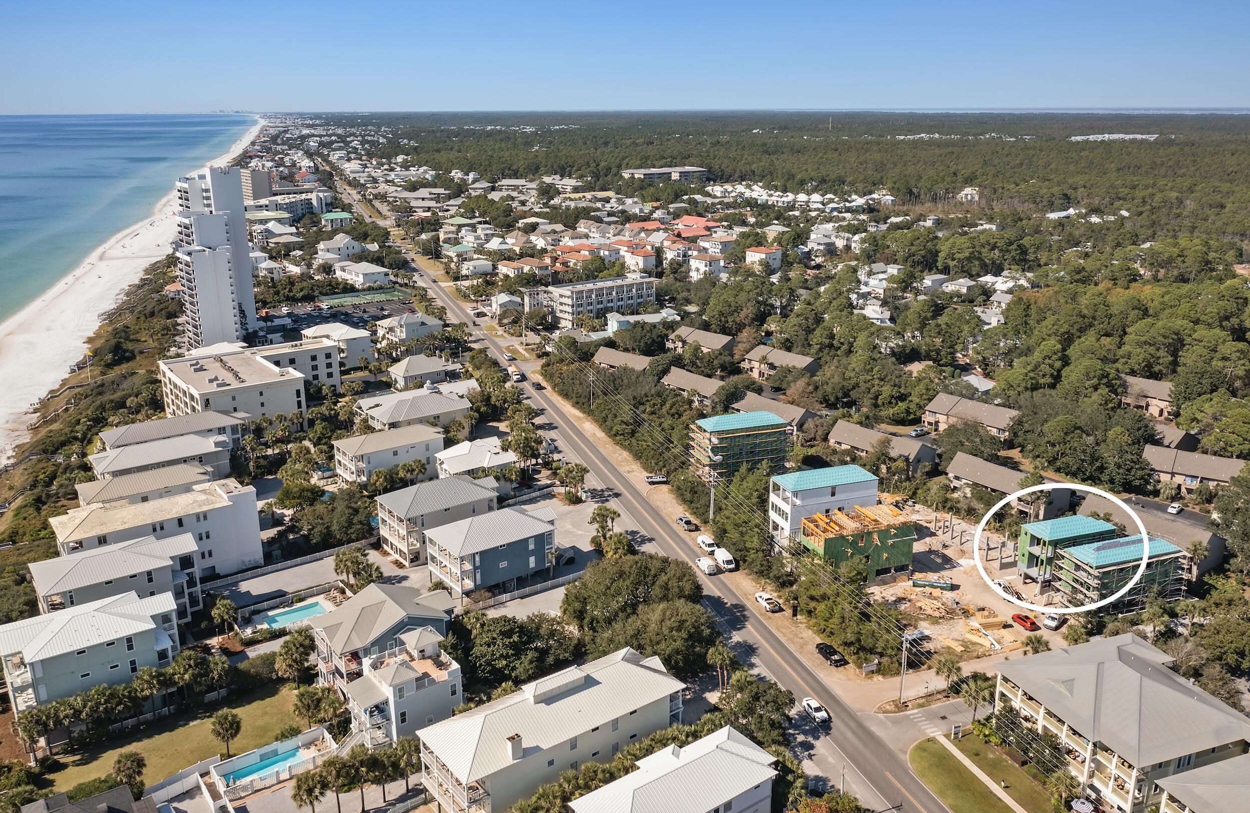 Don't miss out on this NEW CONSTRUCTION opportunity. This home is complete with 4 bedrooms, located directly across the street from its deeded beach access, and is projected to bring in over $185,000 annually from short term rentals. Estimated completion date of March 15th.